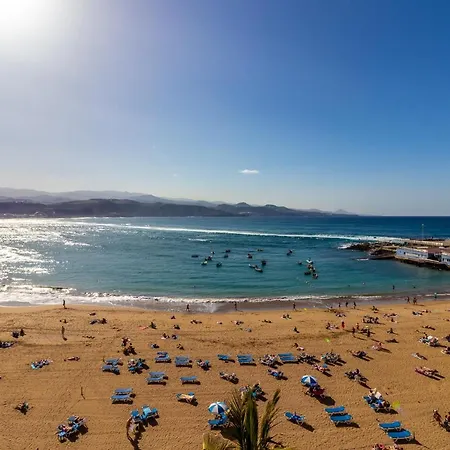 Апартаменты Living Canteras Homes - Beachfront Casa Del Sunset
